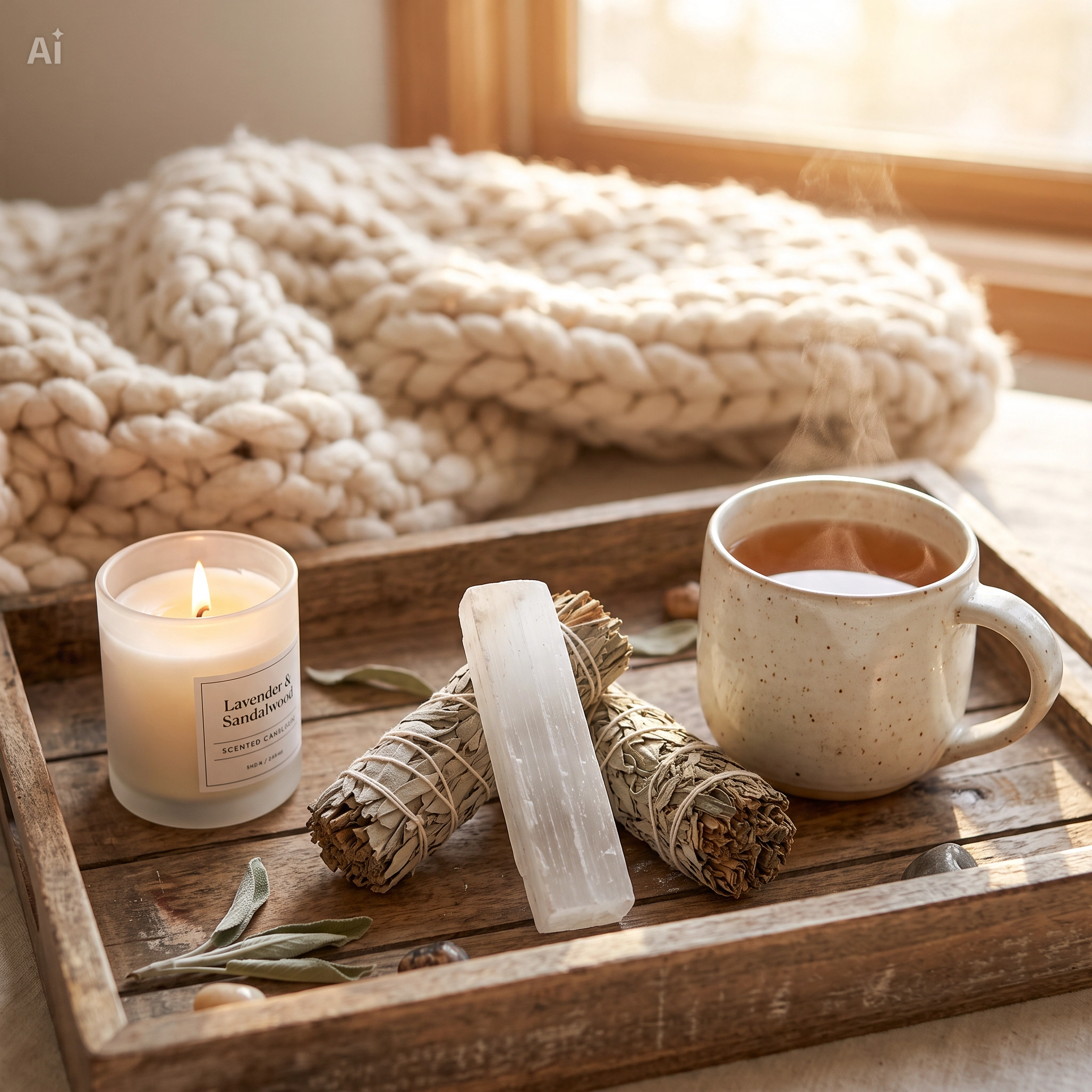 Calm & Cleanse Ritual Kit (Cleansing Negative Energy) 2 Calm & Cleanse Ritual Kit (Cleansing Negative Energy) - Image 2