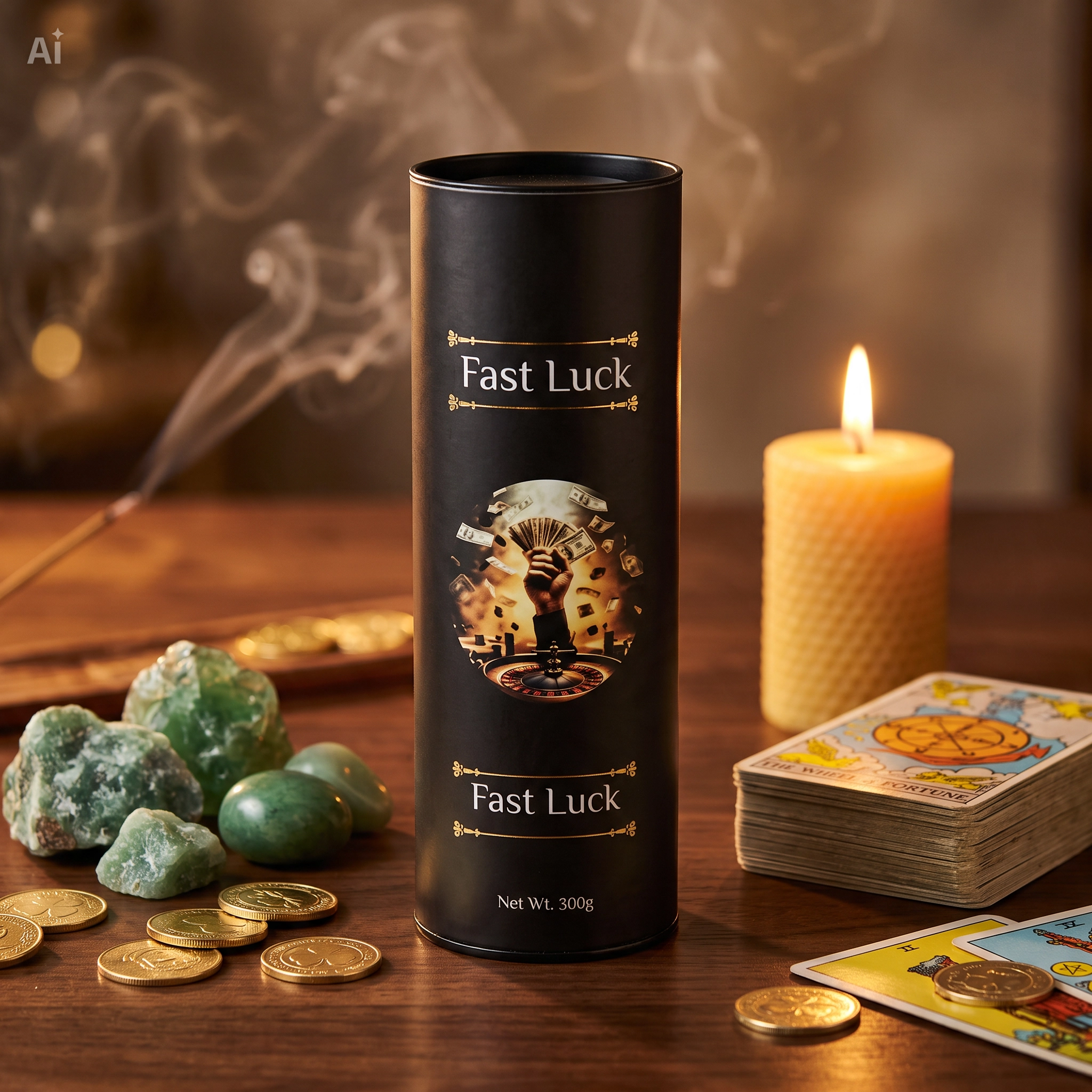 Fast Luck 7-Day Spell Candle – Glass Jar Ritual Candle 3 Fast Luck 7-Day Spell Candle – Glass Jar Ritual Candle - Image 3