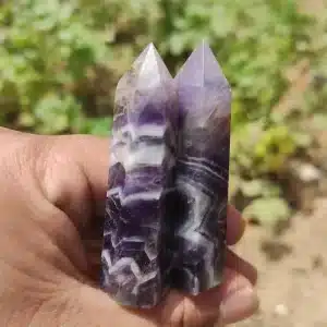 Third Eye Chakra 28 Natural Dream Amethyst Quartz Tower Wand High Quality Healing Crystal Crystal Points For FengShui Decoration Crystal Ener Tower