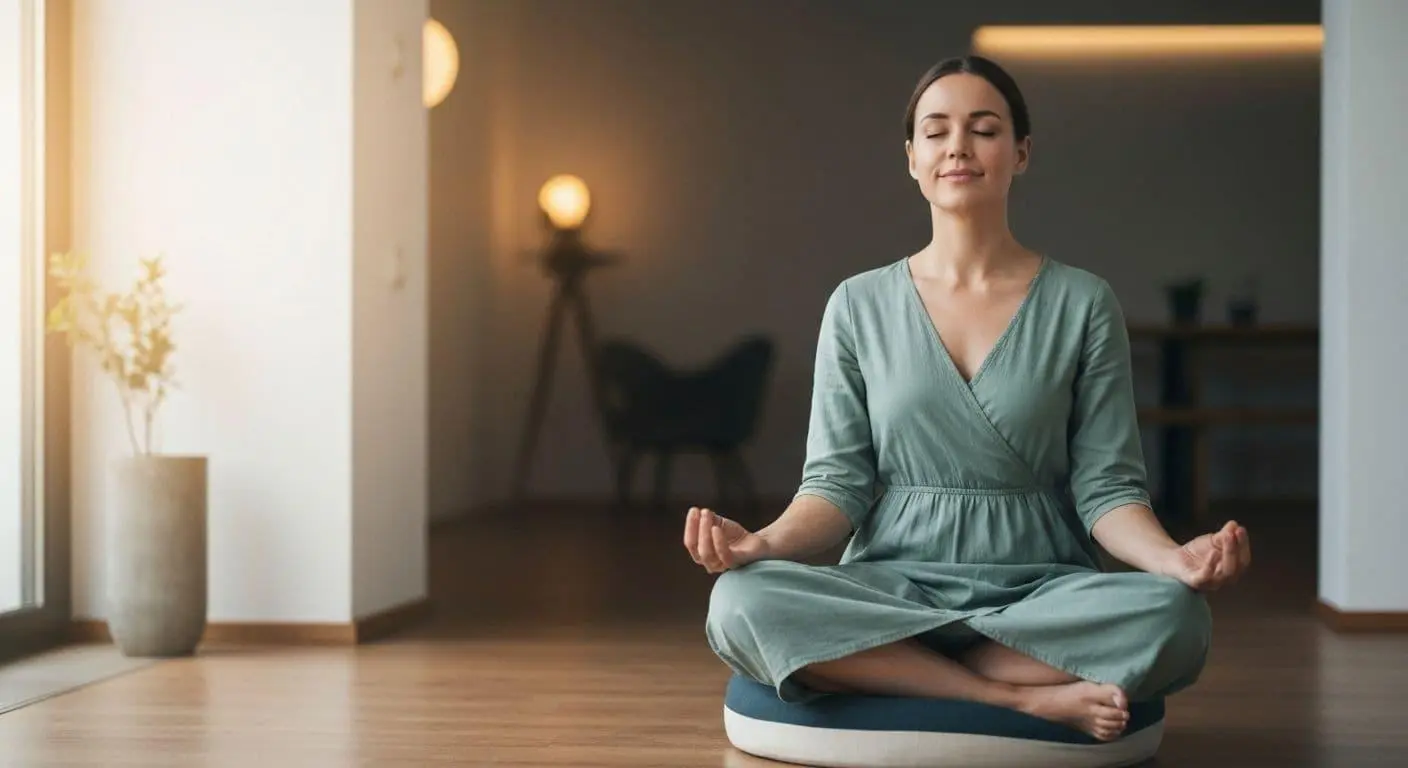 DC Shop Fashion-Chakra 22 girs mediating in a relaxing scene