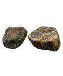 Amber Zebra Untumbled Stones — 1 lb