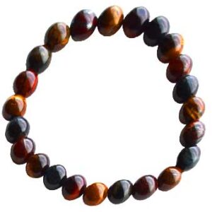 8mm Tiger Eye Crystal Bracelet