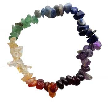 7 Chakra Chip Bracelet 1 7 Chakra Chip Bracelet