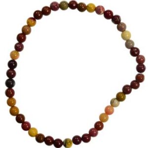 4mm Mookaite Jasper Stretch Bracelet