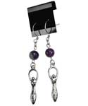 Amethyst Goddess Earrings