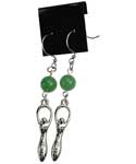 Green Aventurine Goddess Earrings