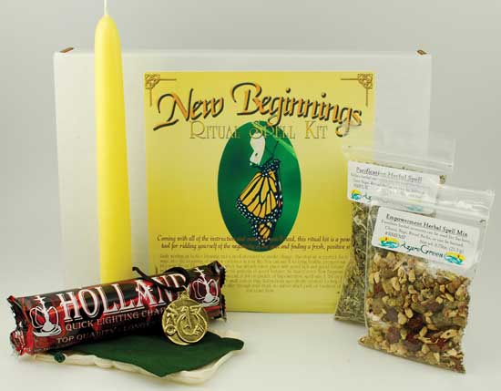 New Beginnings Ritual Candle 1 New Beginnings Ritual Candle
