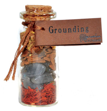 Grounding Pocket Spellbottle 1 Grounding Pocket Spellbottle