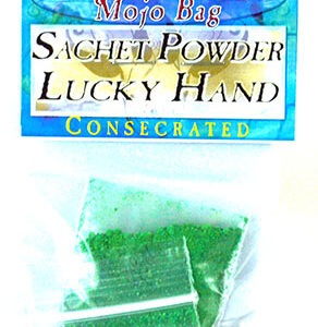 5 Oz Lucky Hand Sachet Powder Consecrated