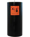 Black Cat Pillar Candle 3" X 6"