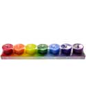 7 Chakra Votive Candle Set