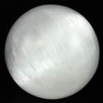 3in Selenite Gazing Ball