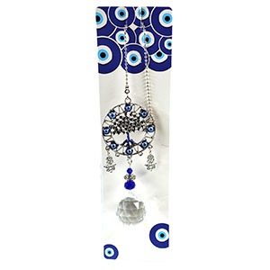 Tree of Life & Faceted Crystal Wall Hanging