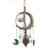 Moon & Broom Wall Hanging