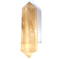 Smoky Quartz Double Terminated 16 Faceted Point — 2 in
