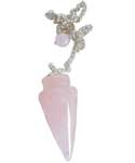 Rose Quartz Pendulum