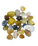 1 lb Natural Agate Tumbled Stones