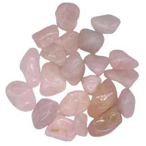 Rose Quartz Tumbled Stones — 1 lb