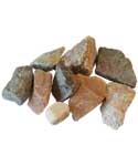 Mixed Untumbled Stones — 1 lb