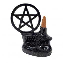 5-Inch Pentagram Backflow Incense Burner