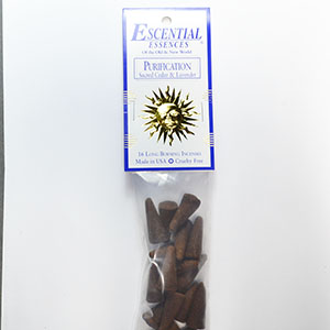 16/Pk Purification Essential Essences Incense Cones