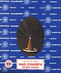 Nag Champa Incense Cones – 12 Pack
