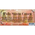 Palo Santo Cones – Pack of 6
