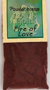 Fire of Love Powder Incense 1 oz