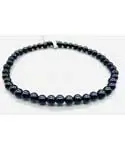 4mm Black Obsidian Bracelet