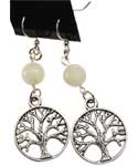 Moonstone Tree Of Life Earrings 1 Moonstone Tree Of Life Earrings