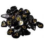 Black Tourmaline Runes