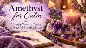 Amethyst for a Peaceful Evening Ritual