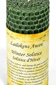 Winter Solstice Candle