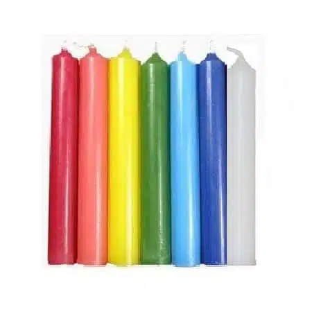 7 Chakra Chime Candle Set | Meditation & Energy Healing Candles