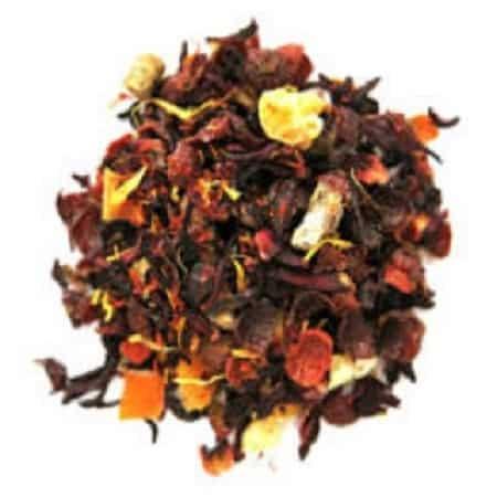 Goddess Gift Set 4 Goddess Gift Set, colorful dried herbal tea mixture with flower and fruit pieces for wellness and relaxation.