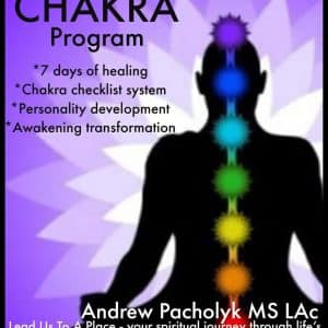 7 Day Chakra Program Ebook, a guide for healing, chakra checklist system, personality development, and awakening transformation.